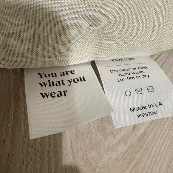 MATE the Label Cream Crop Top - Picture 7 of 9